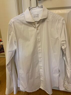 (TWO) Tiger of Sweden Men’s White Dress Shirts